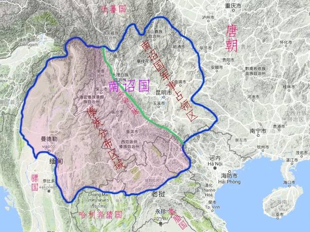 南诏疆域图首先引起麻烦的是他的名字,大唐君臣对世隆之所以叫世隆极