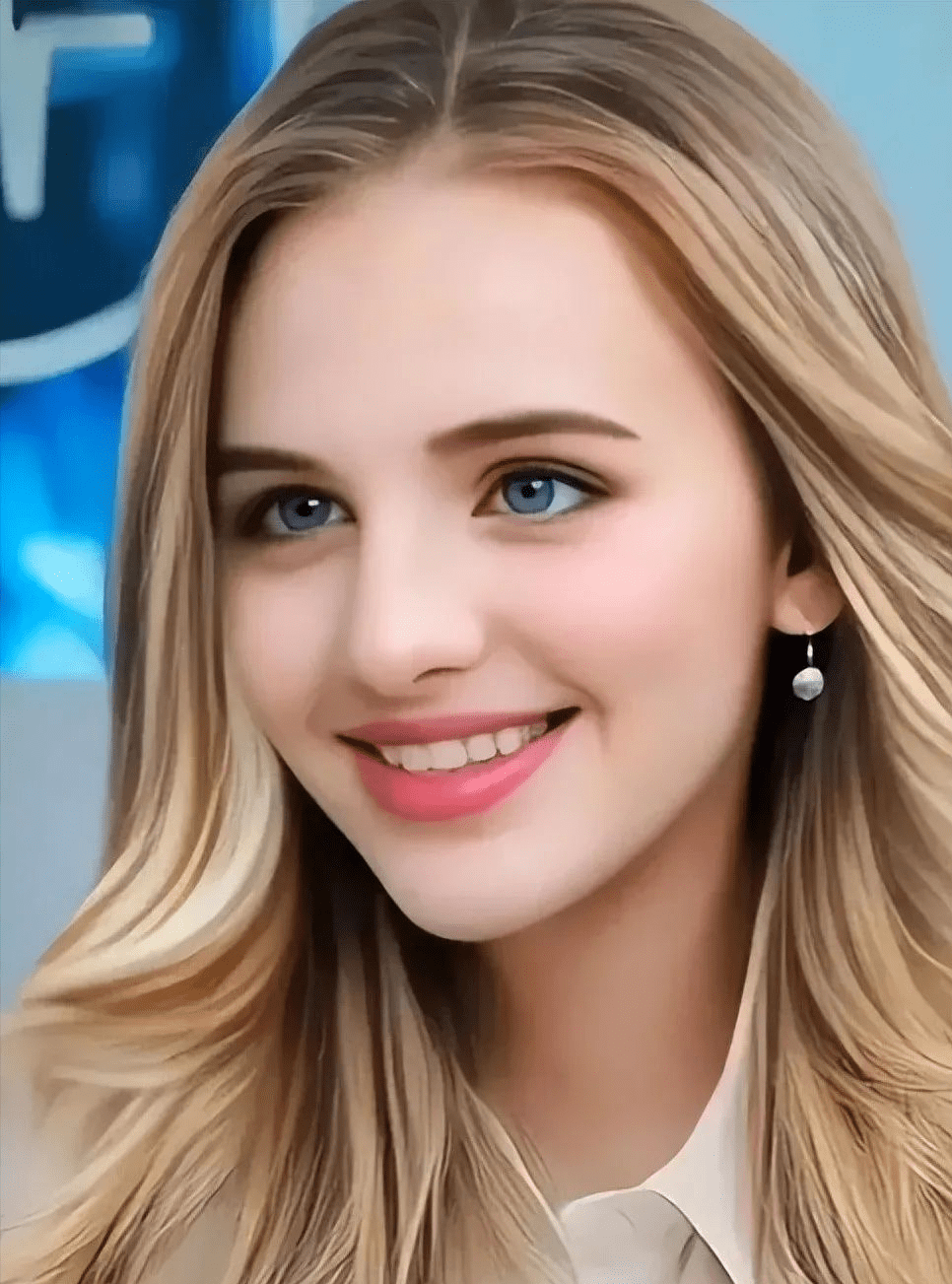 穿浅色西装打扮简单却惊艳,比伊万卡更有气场_身材_造型_西裤