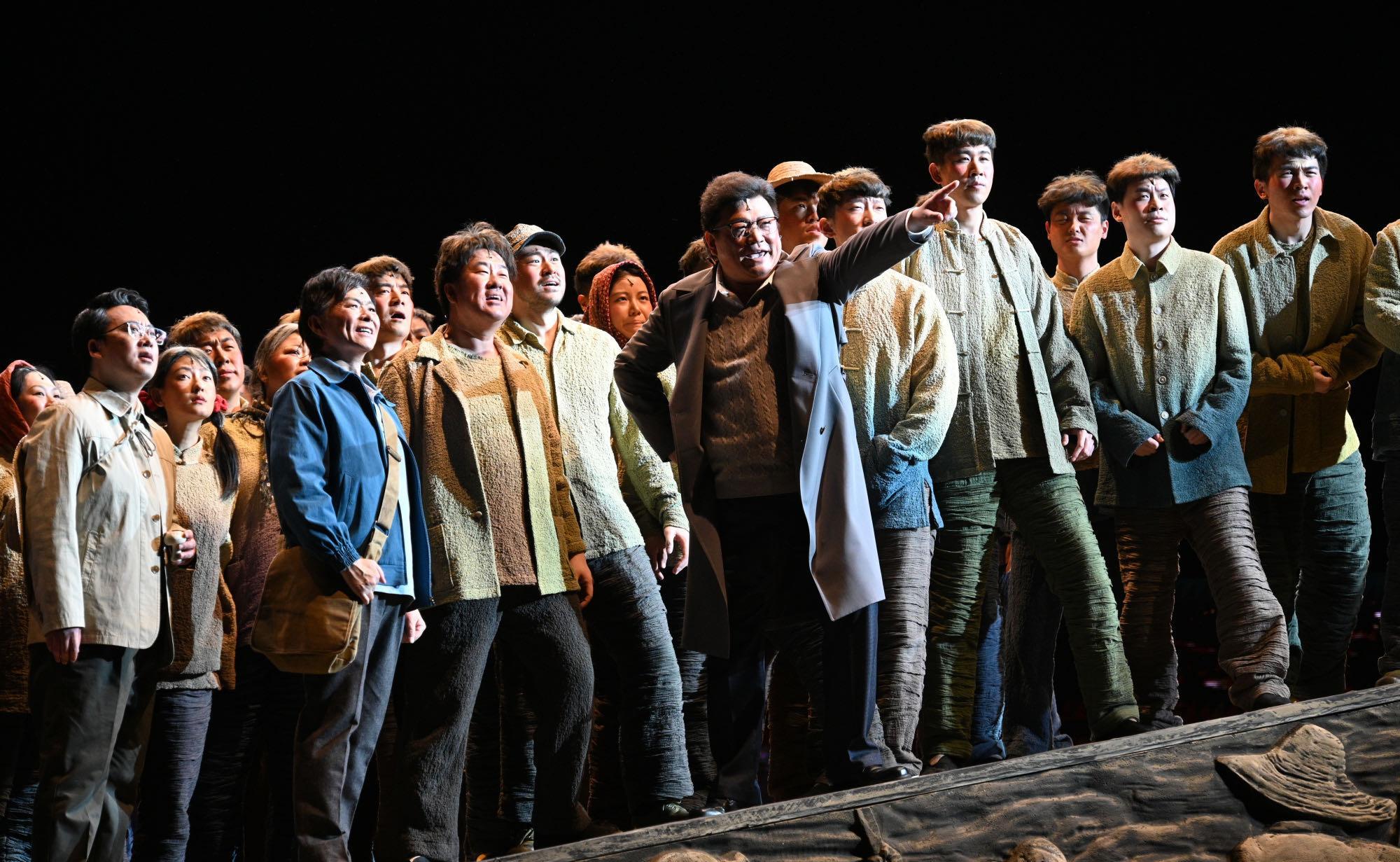 国歌的回归《山海情》标志着首届"看北京"演出季结束_歌剧_宁夏_中国