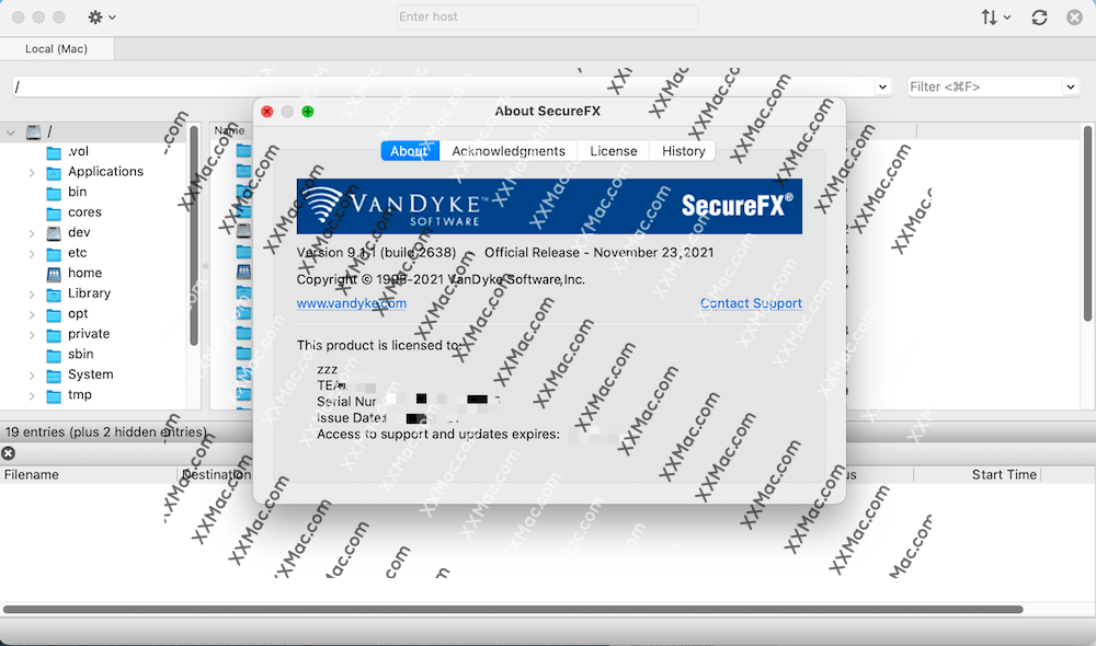 SecureFX for Mac激活破解版 FTP/SSH传输东西