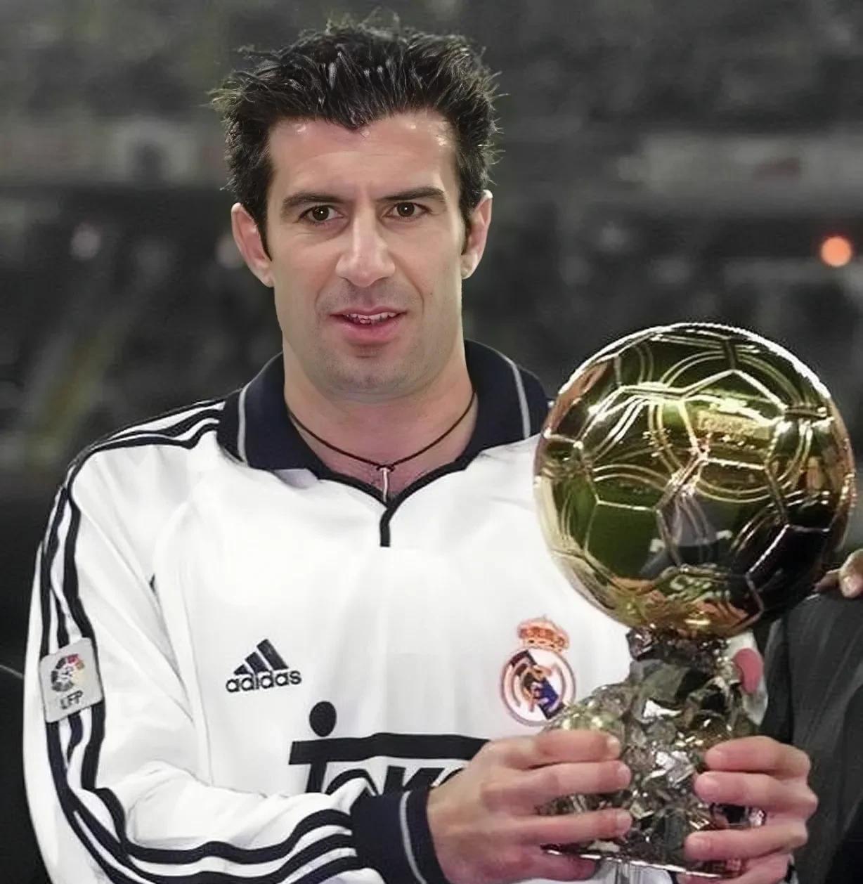 10号菲戈,葡萄牙进攻核心及队长,足坛史上第一右边路!