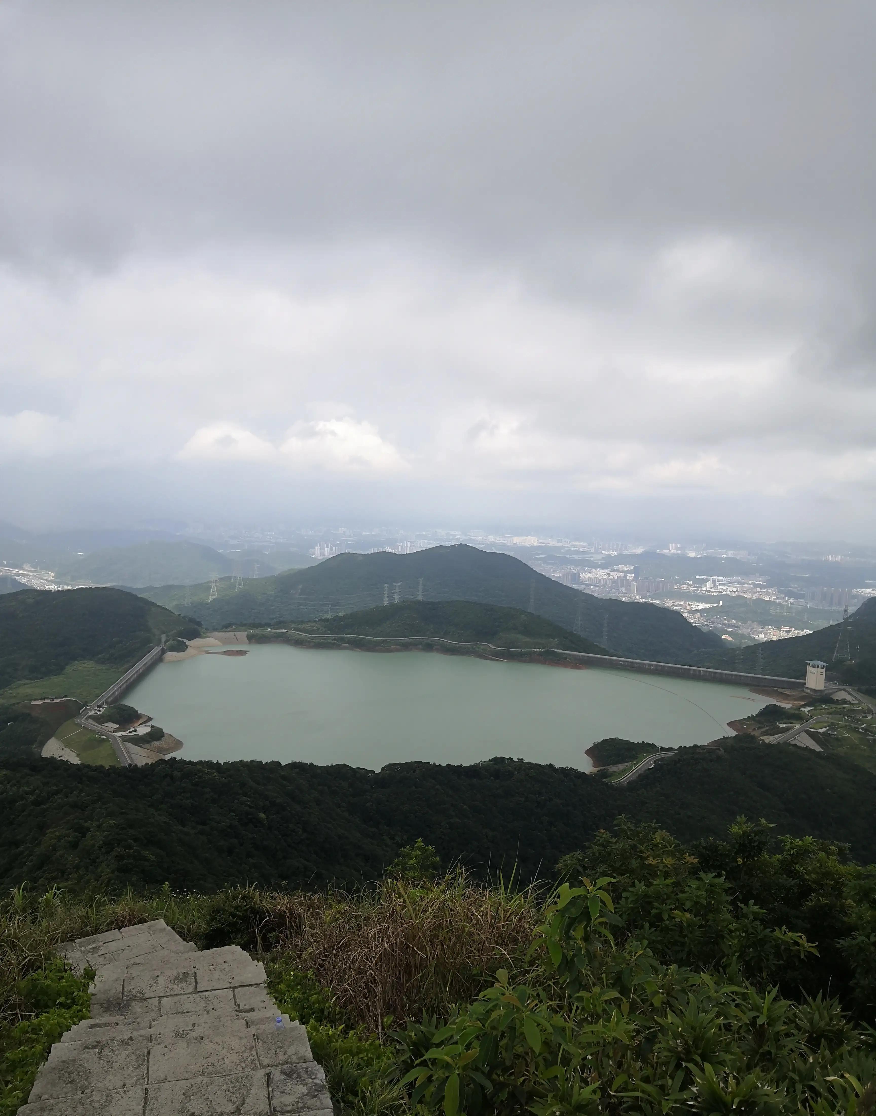 绝美山海大观深圳第三峰～梅沙尖_豪气_石阶_心情