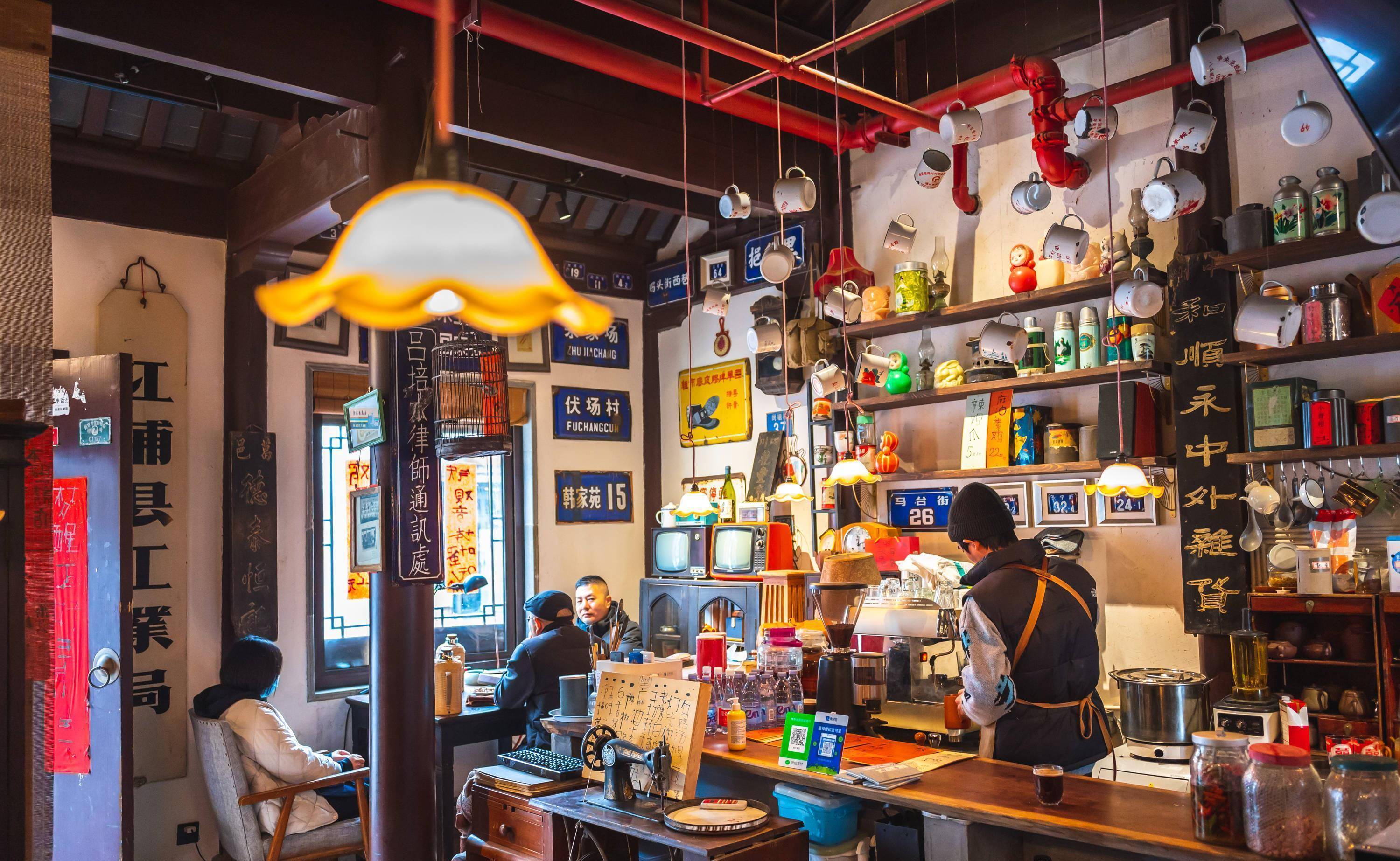 藏在高楼大厦间的南京熙南里,演绎着老城南的繁荣,尽显古色古香_历史