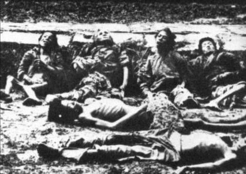 袁术辖区饿殍遍野的惨象(图景)就连为他出生入死的士兵,也大都处在