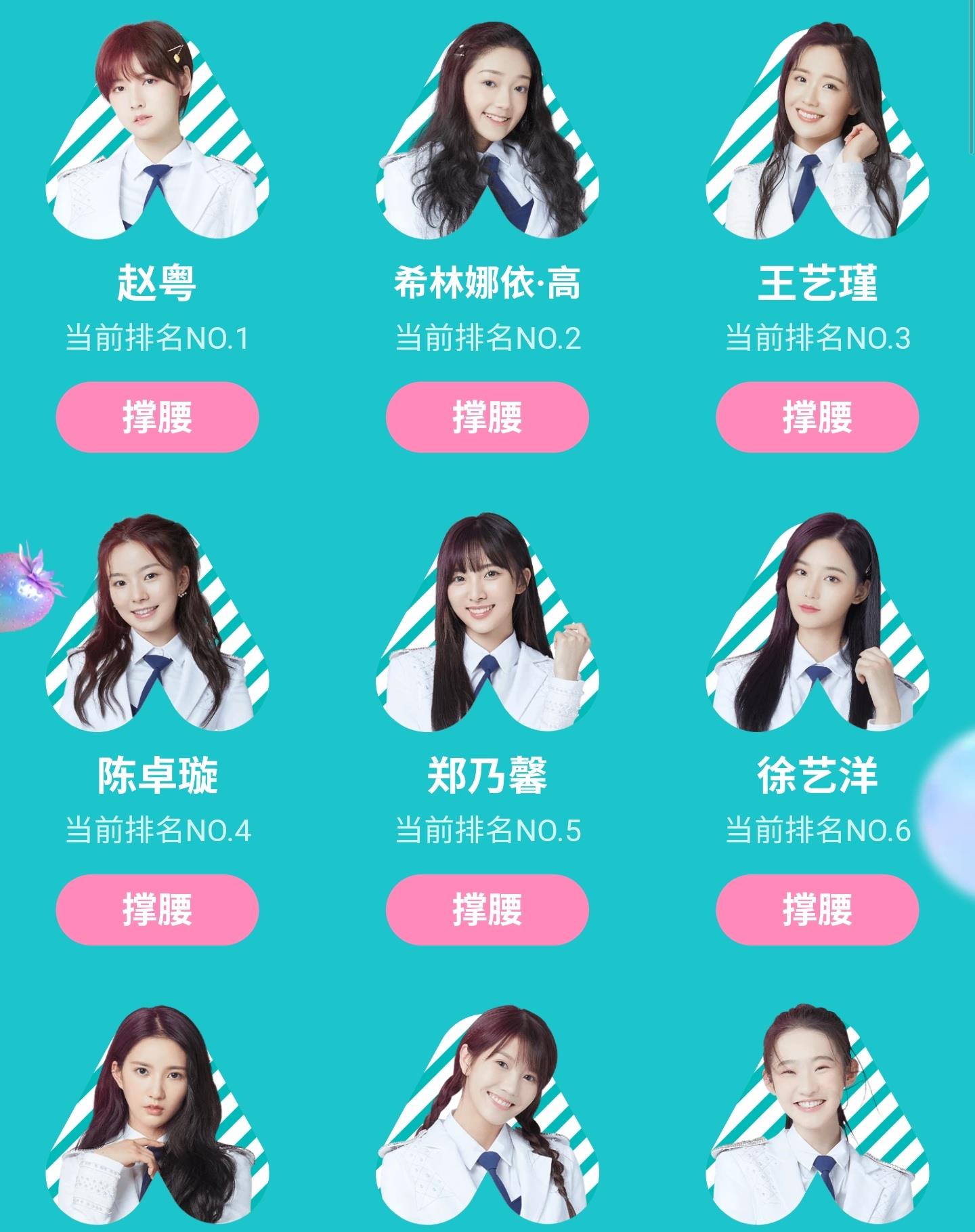 6月28日,《创造营2020》第3次顺位排名公布,与上次的名次更新一样