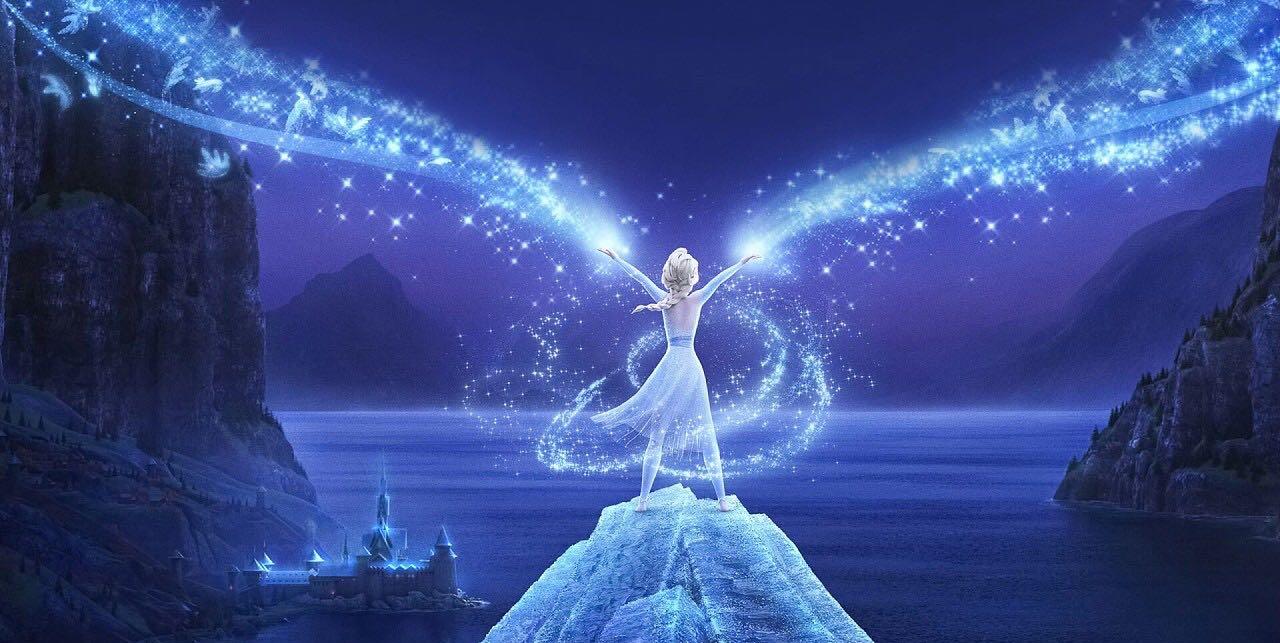 就跟迪士尼动画《冰雪奇缘》中的艾莎给自己构建的冰雪王国一样