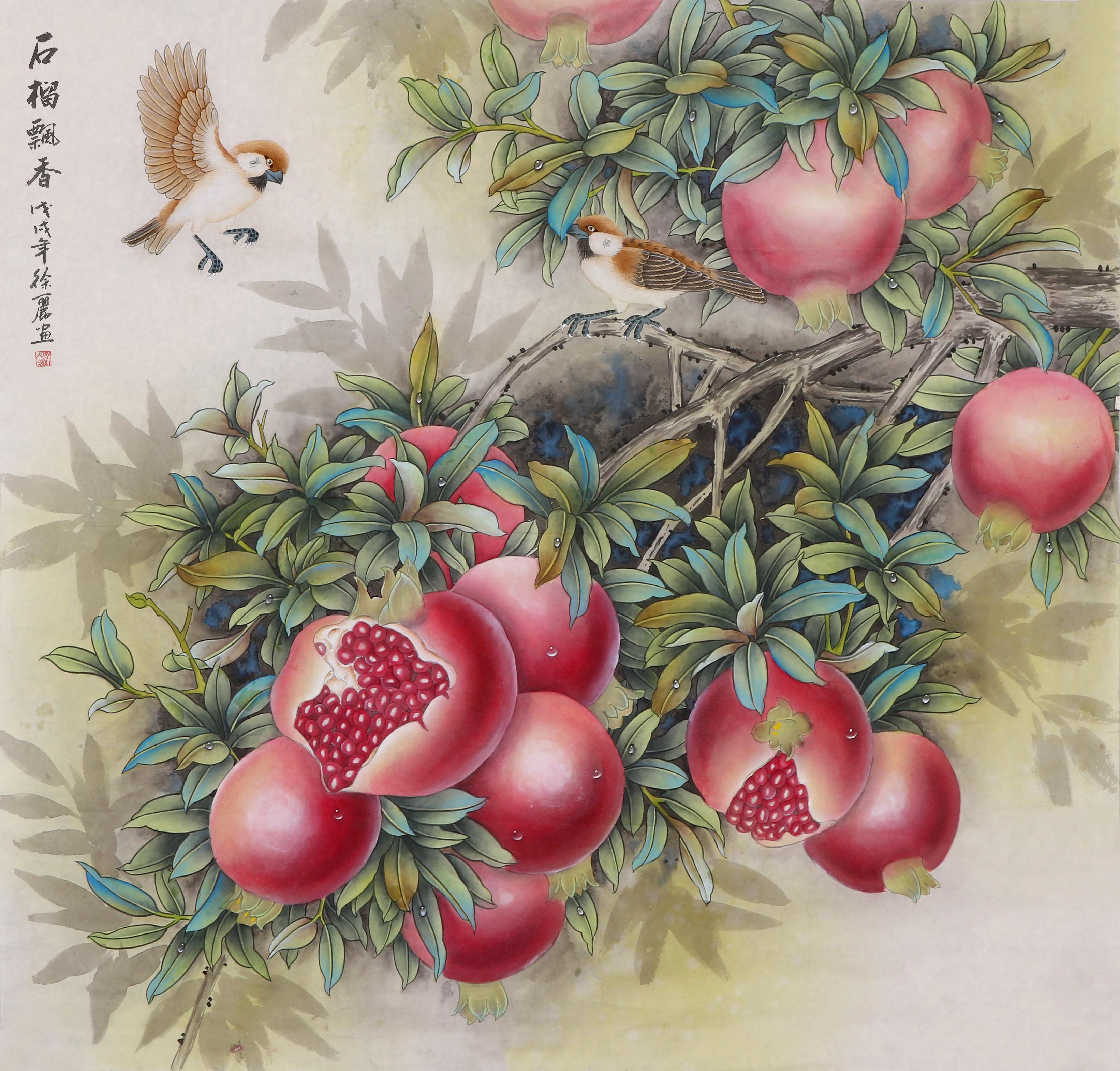 国画中"瓜果蔬菜"的美好寓意,不可不知_象征_葫芦科_吉祥物