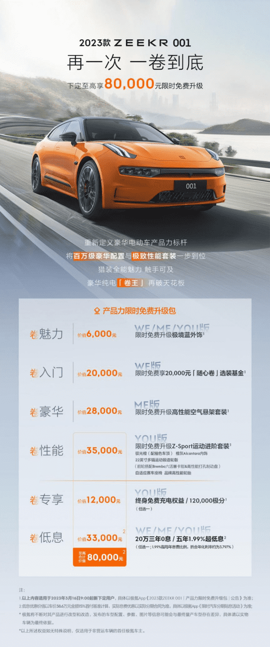 不打价格战极氪001引领行业首创“价值战”_搜狐汽车_搜狐网