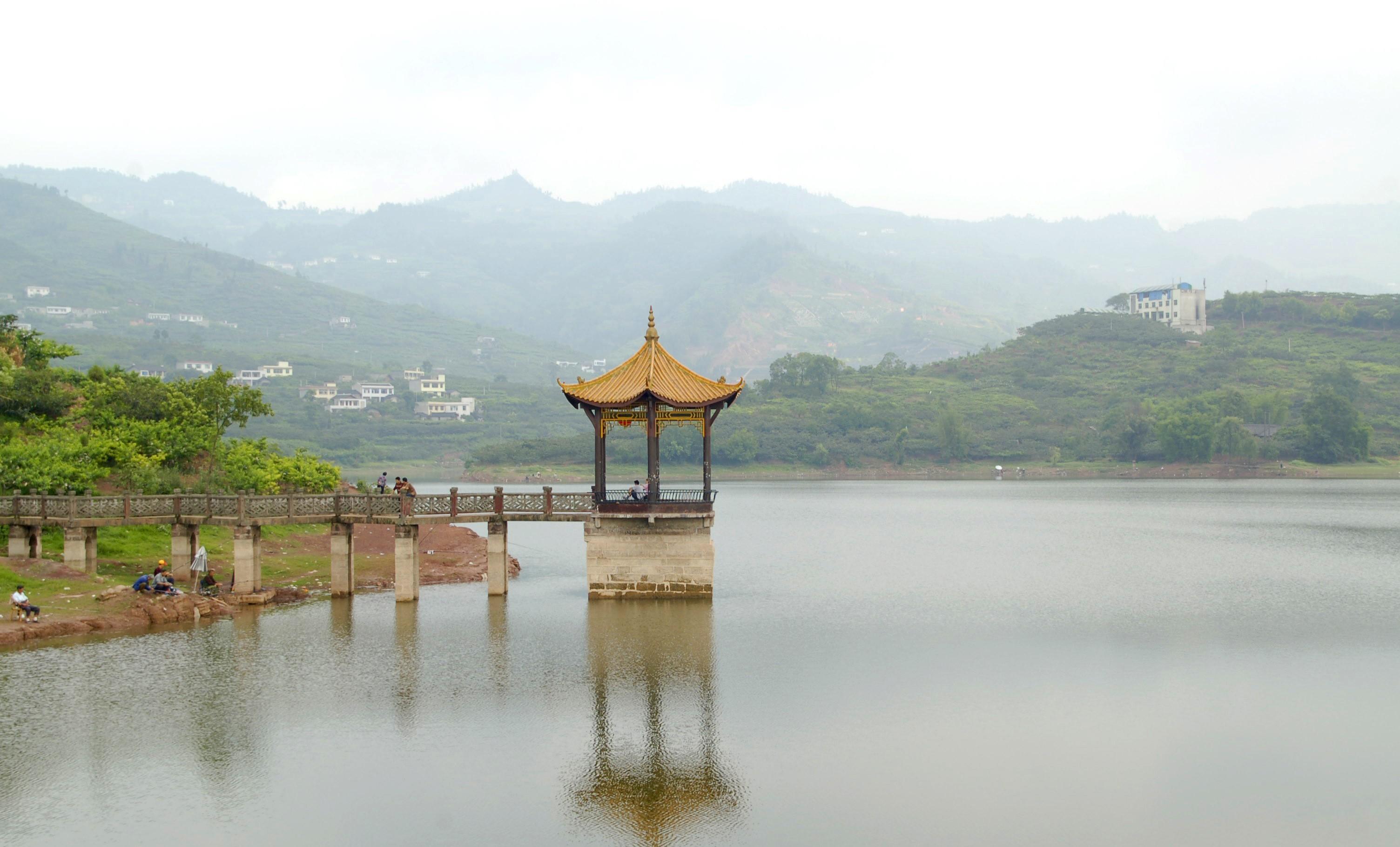 成都龙泉驿春游赏花地图 请抹去"宝狮湖"景区_桃花的_踏青_大门