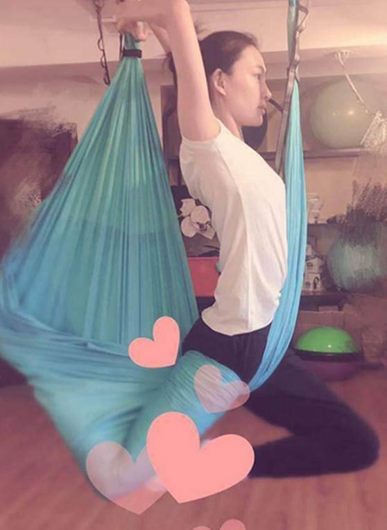 平时,王丽坤每天都会在这里锻炼身体,做瑜伽.