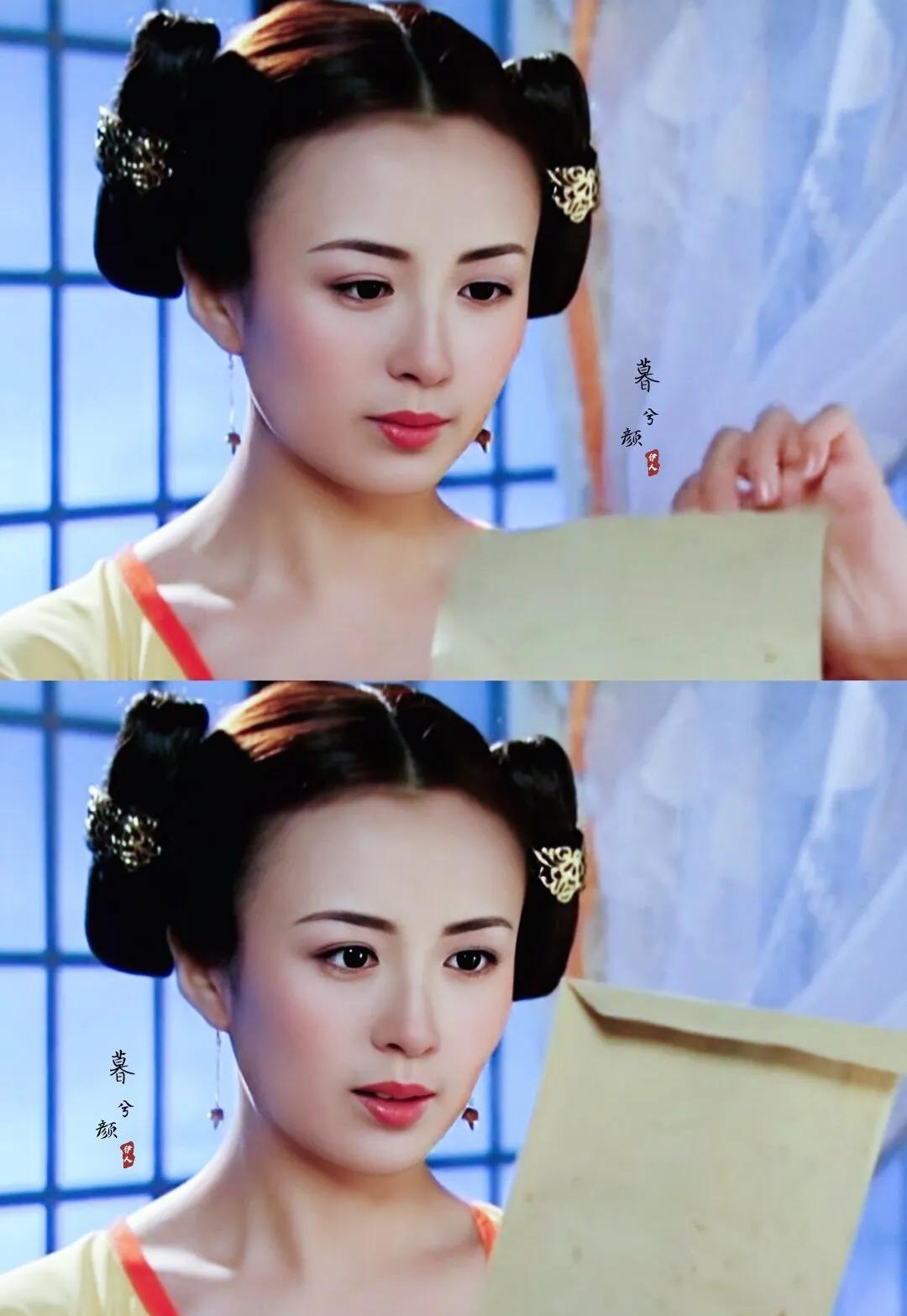 里面的任盈盈给人留下了阴影,当时杨童舒的古装扮相我觉得并不输