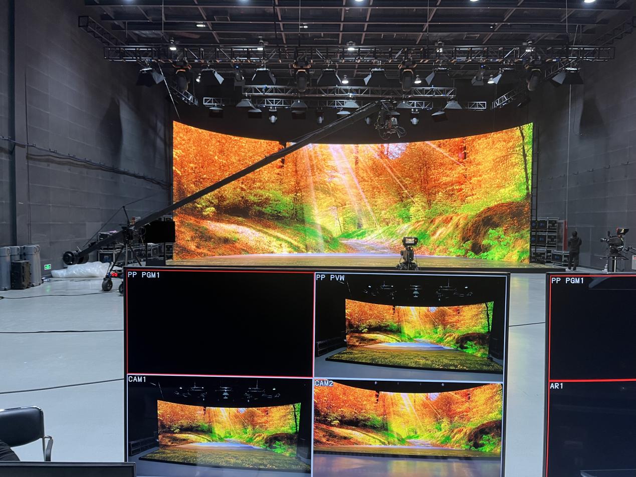 国内首个1.95 xr虚拟摄影棚落户上海!_显示屏_技术_屏幕