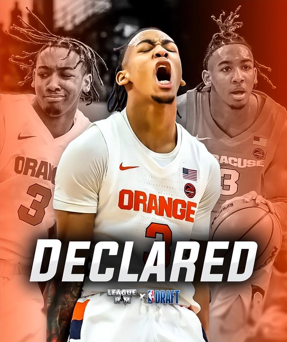 ncaa雪城大学新人控卫朱达-明茨宣布参加2023年nba选秀_judah_mintz