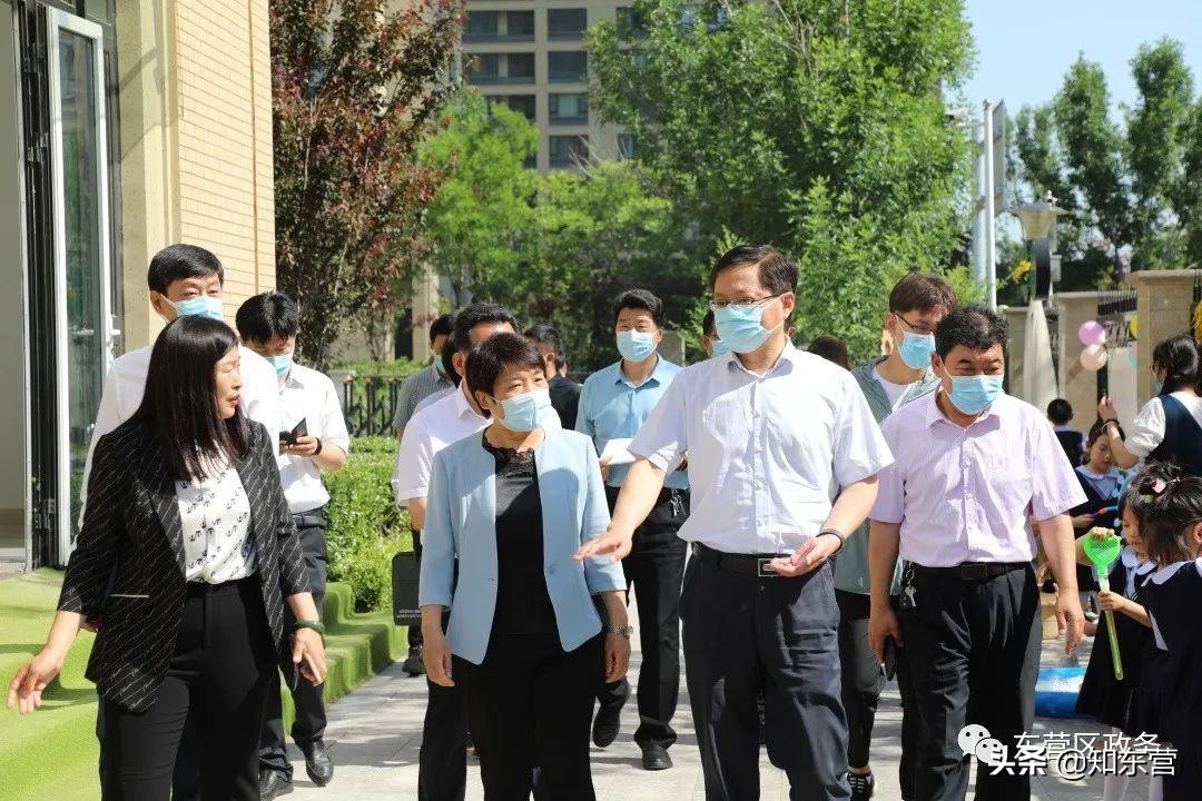 孙永到东营区开展"节日"儿童节走访慰问_发展_向教育工作者_身心健康