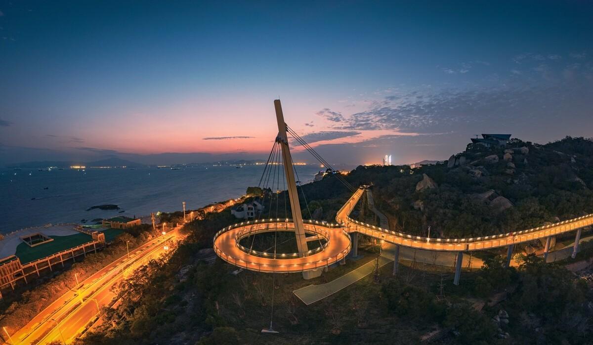 厦门山海步行道的另类玩法,你试过了吗?_音乐_广场_旅游