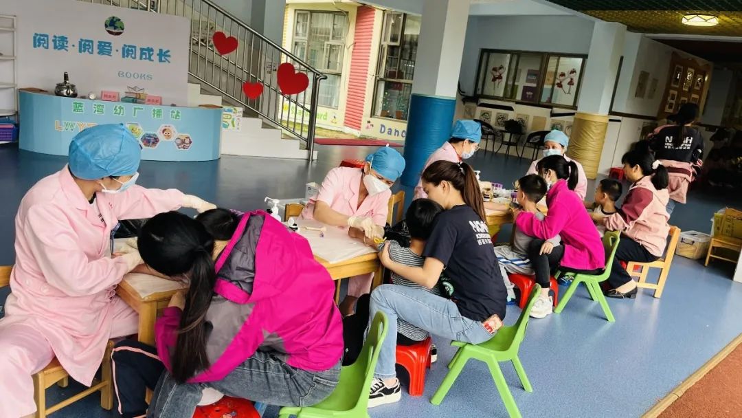 体检护航,共守健康——佛山市南海区桂城金域蓝湾幼儿园年度体检_检查