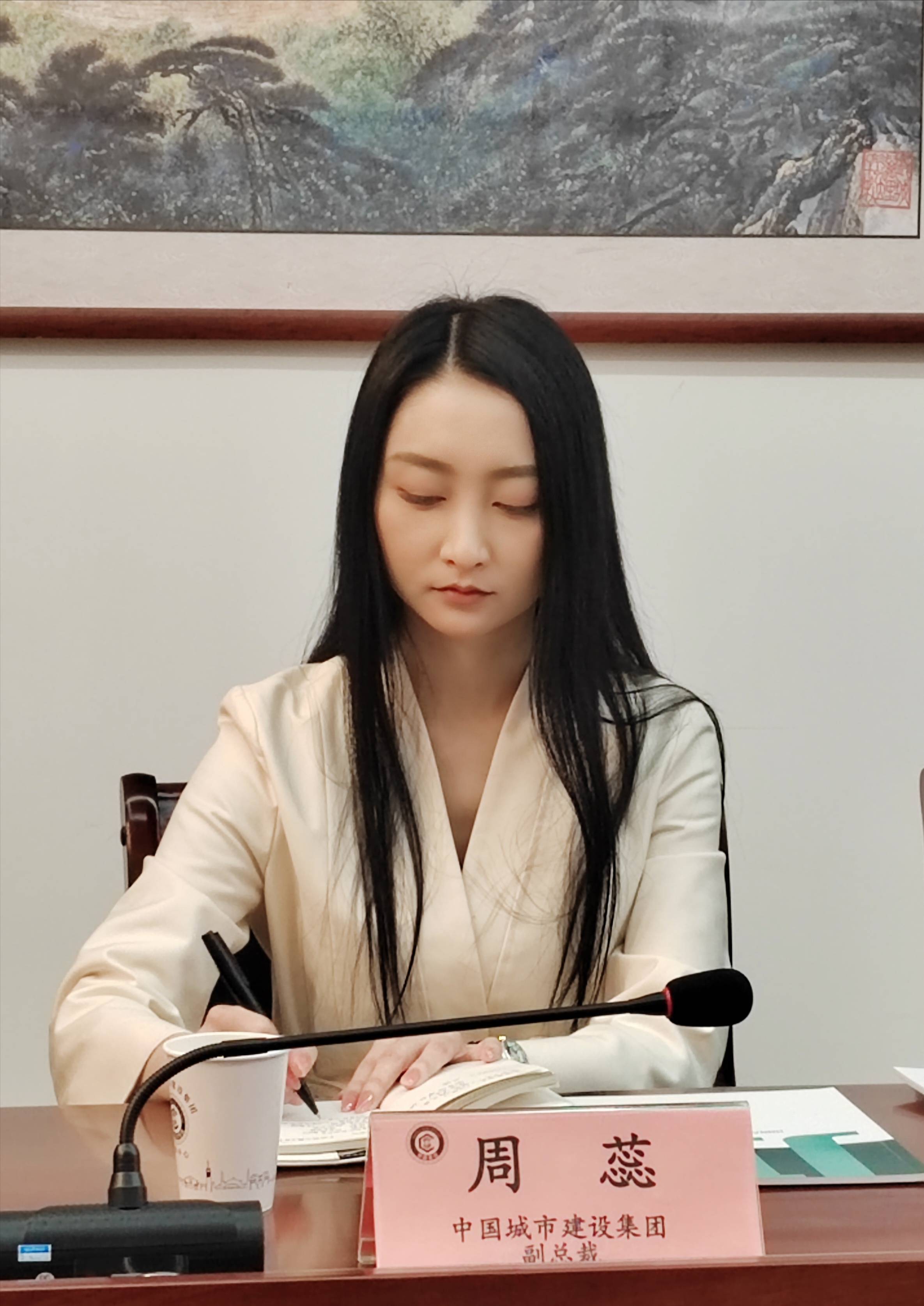 欢迎天津市津南区区长杨灏一行到访中国城市建设集团考