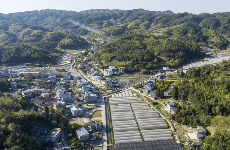 三明尤溪县汤川乡汤三村入选2022年度"福建省森林村庄"_绿化_建设