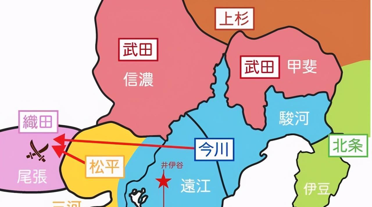 桶狭间之战,如果今川义元运气好点,也就没有后来的德川家康了_织田家