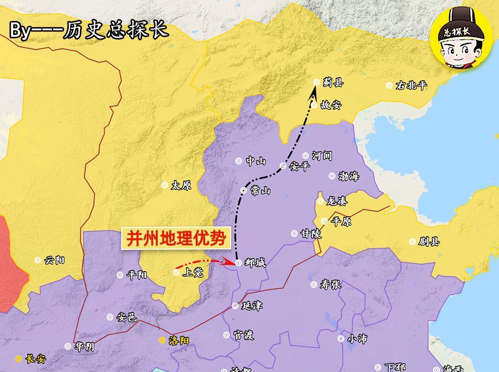 東漢戰爭:曹操引兵北征,擊潰袁氏三兄弟,佔據北方四州_袁尚_冀州_幷州