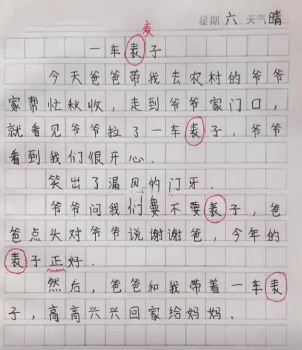 “真是个大孝子啊！”小学生“欠揍日记”走红、妈妈看后追着打