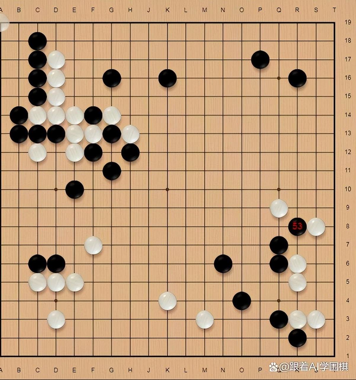 名人戰,柯潔積極主動主導棋局,強手連發完勝王星昊_白棋_黑棋_招法