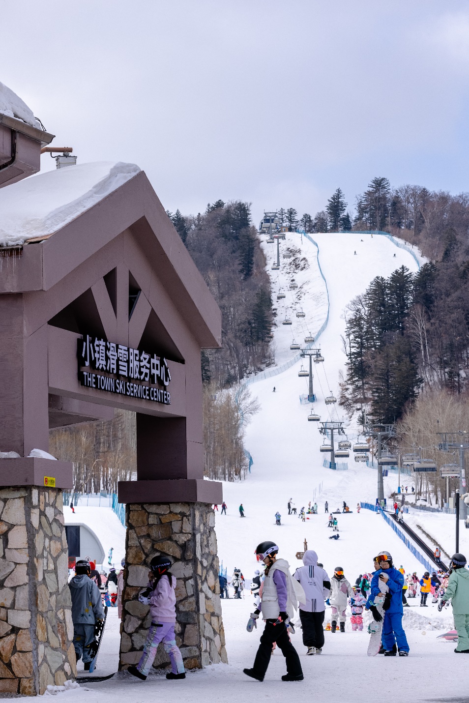 长白山万达滑雪度假村图片