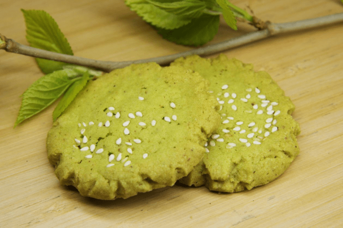 桑叶美食 桑叶饼干 尚好茶业 桑叶粉 桑叶糕点怎么制作