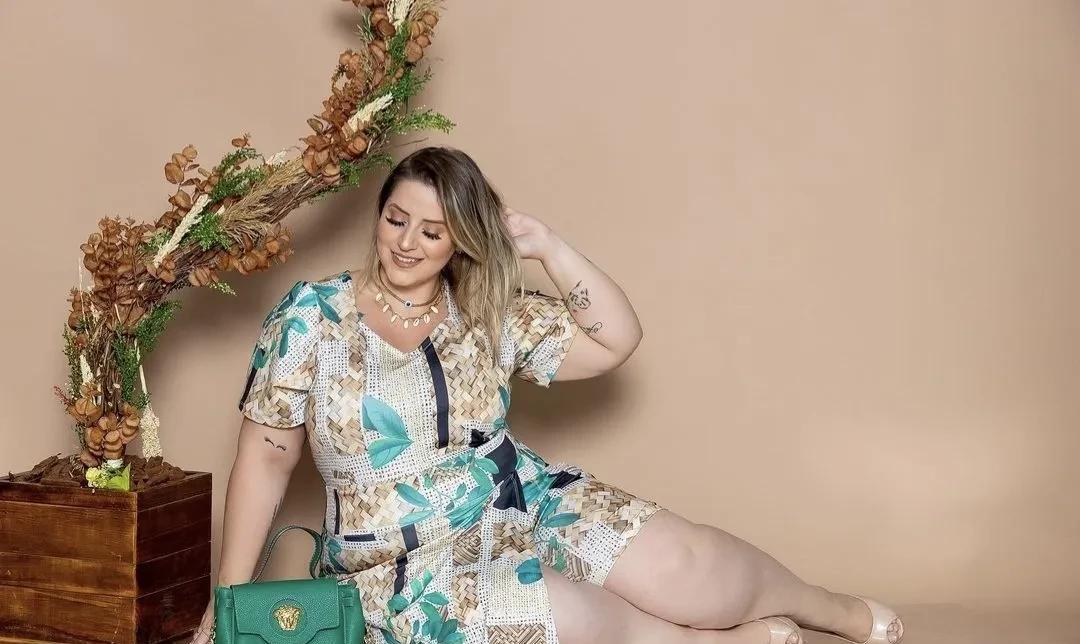 来自巴西的热情美女,大码模特:thamy kichese_身材_年纪_时候