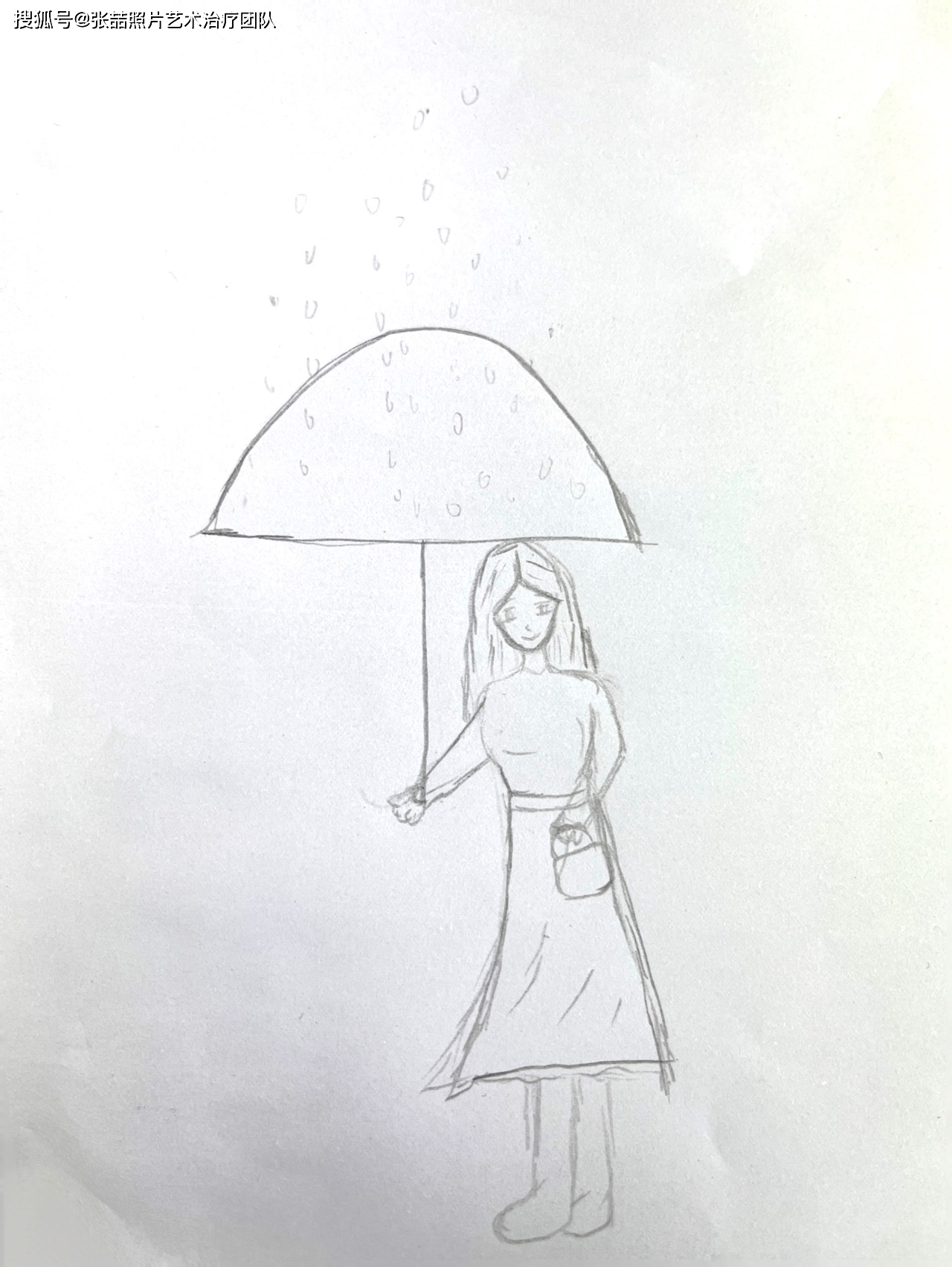 绘画心理分析与咨询——雨中人绘画心理分析技术(二)_教育_外界压力