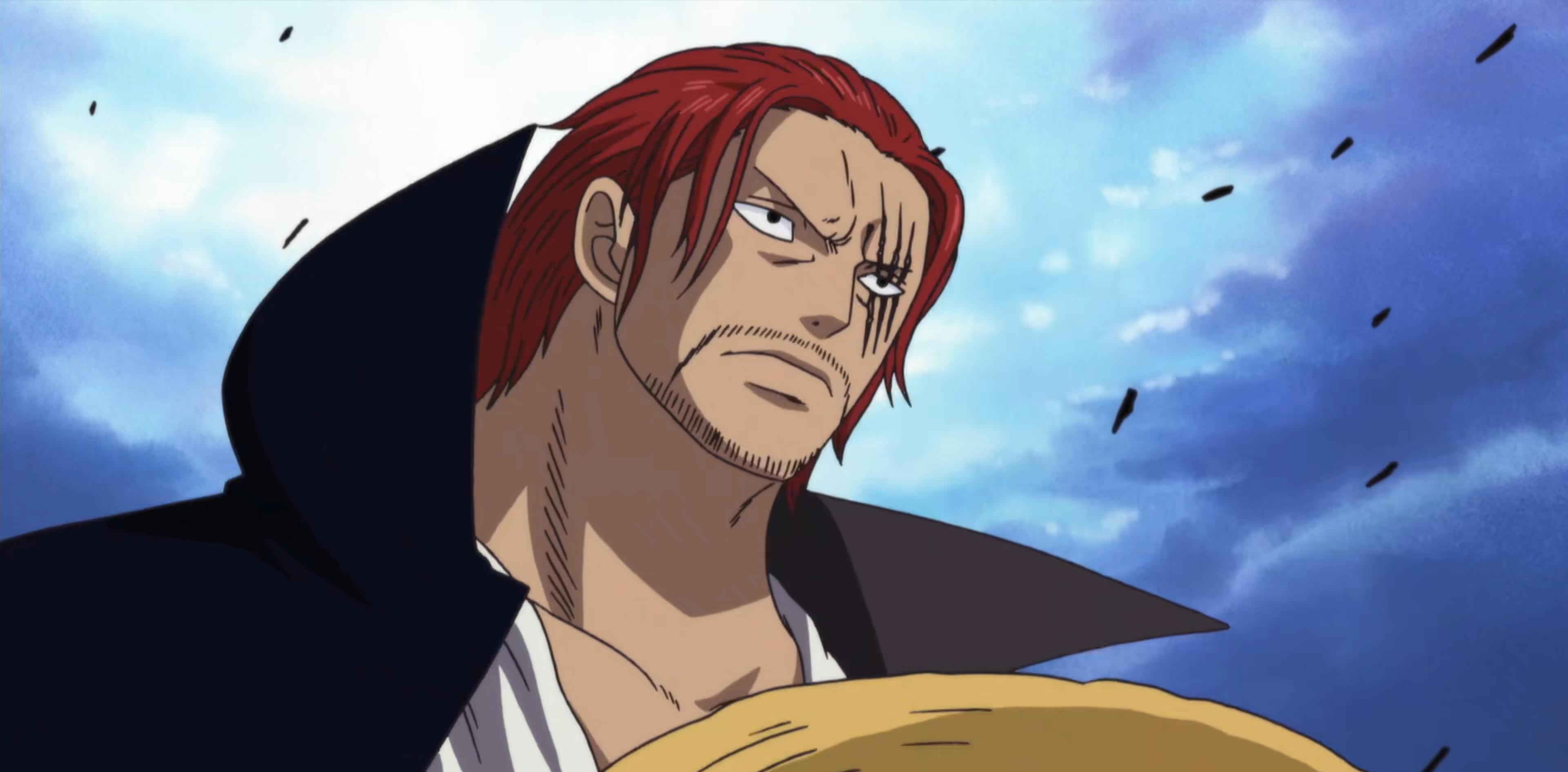红发的霸王色是在和白胡子对撞的时候展现的,作为新世界的四皇,霸王色