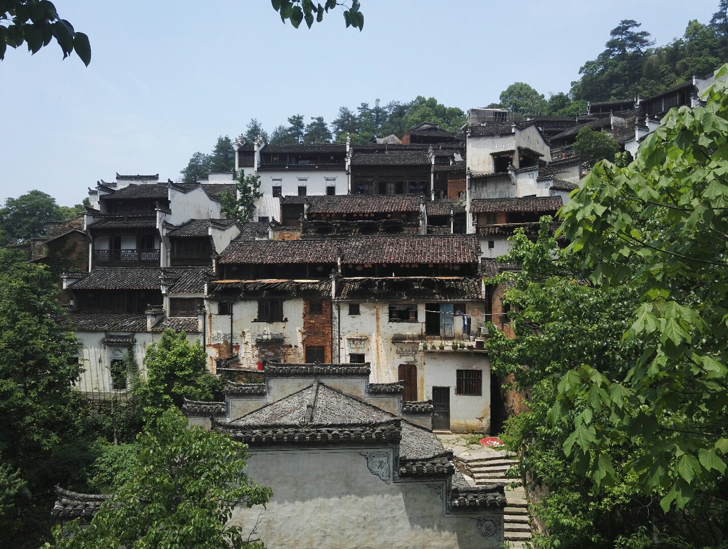 江西省上饶市婺源县江湾镇篁岭村—— 传统文化点亮古村_移民新村