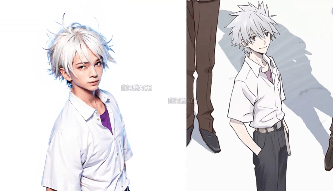 铃原东治对比图:冬月幸增对比图:碇唯对比