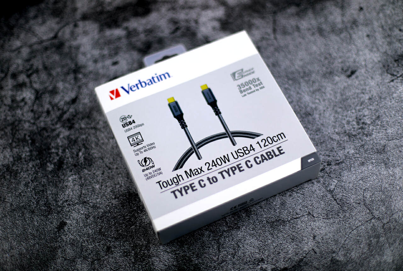 威宝240W C-C快充数据线:高速、高清、快充,我都有