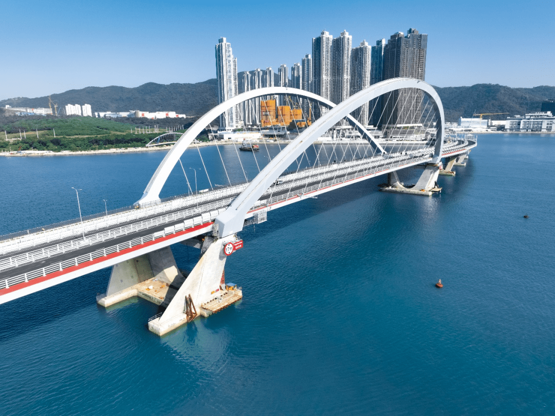 香港将军澳–蓝田隧道及跨湾连接路正式开通_项目_工程_海上