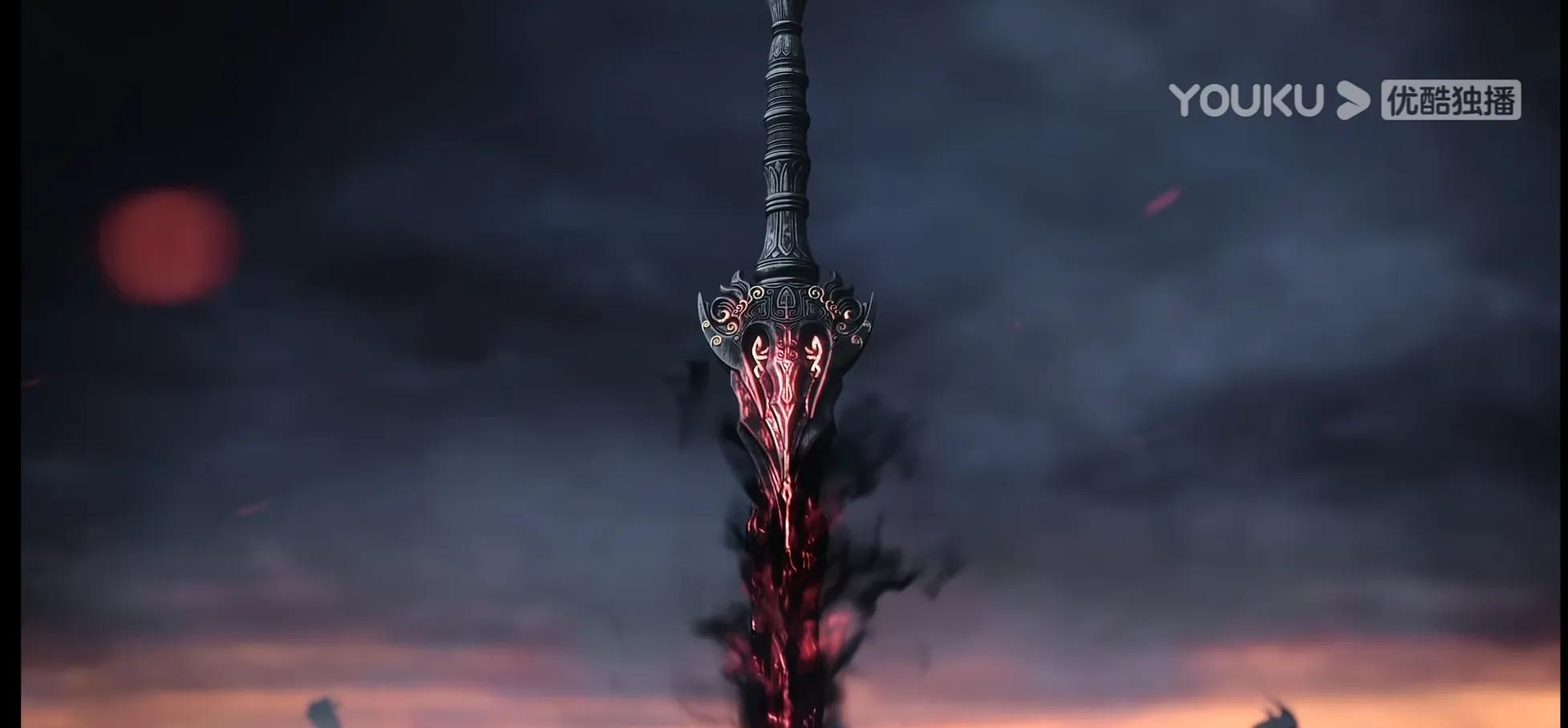 呼唤出魔器斩天剑在被黎苏苏伤后,追逐进程中显现法相后又发挥屠神弩