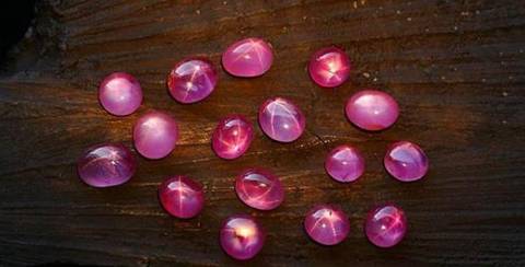 星光红宝石鉴定_颜色_效应_缅甸