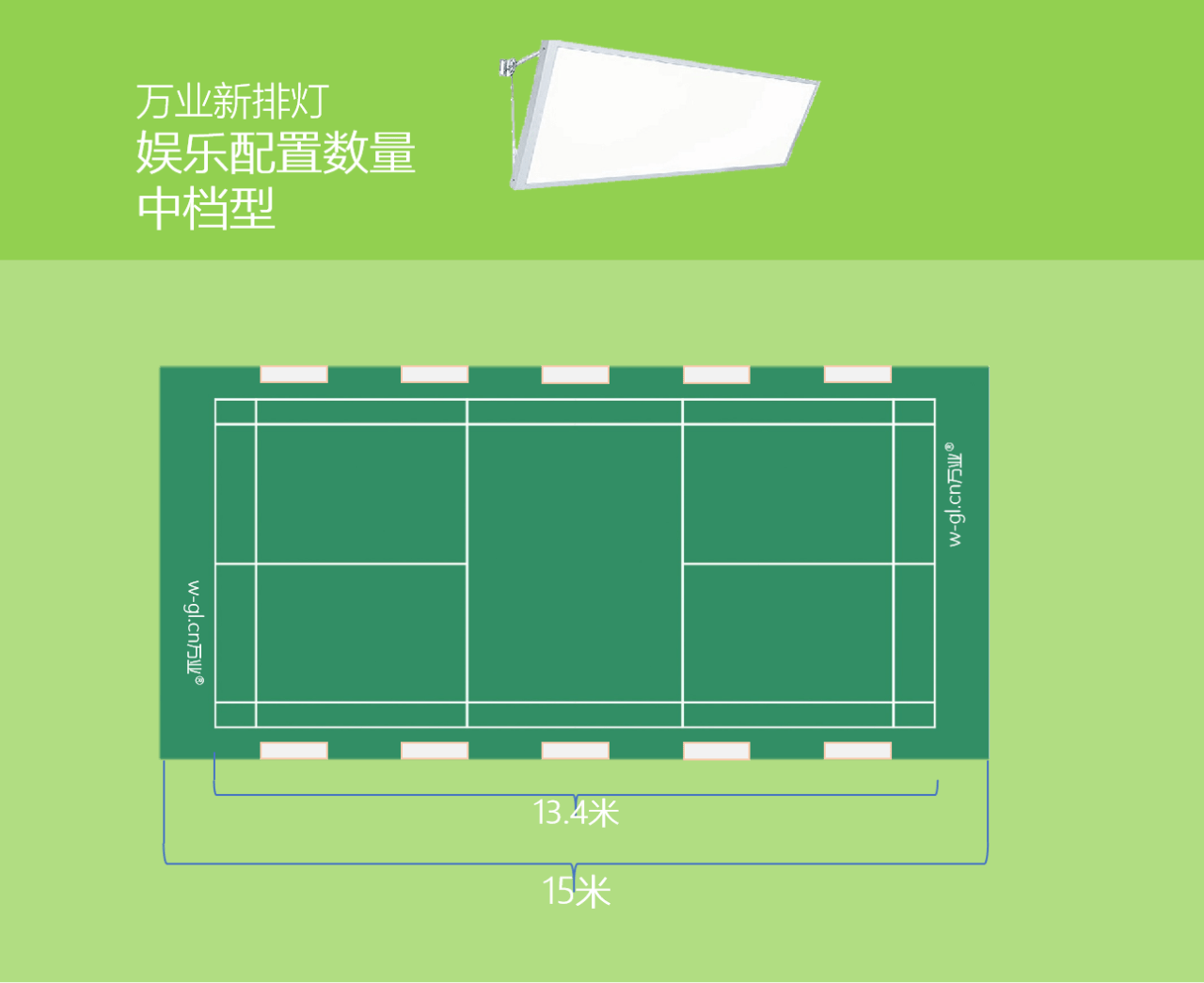 羽毛球灯光布置要求图片