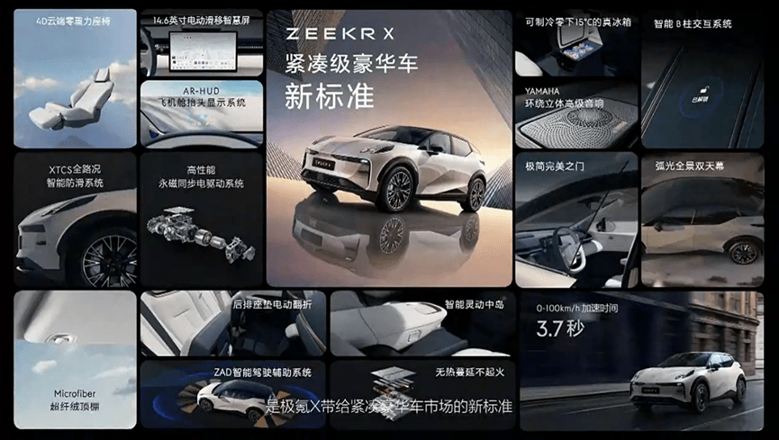 全新紧凑级豪华纯电车型 极氪X正式上市_搜狐汽车_搜狐网