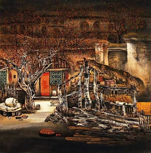 万壑树参天 千山响杜鹃——艺术家徐明_山水画_作品_金陵