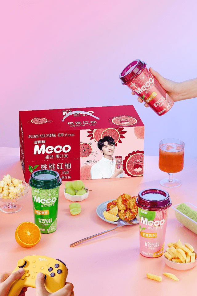 meco布局零食搭配场景,新代言人蔡徐坤官宣再掀抢购潮_消费力_品牌
