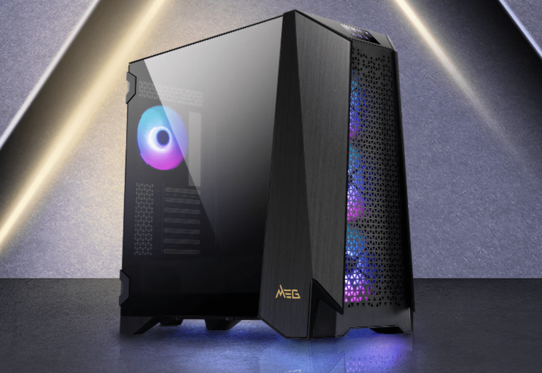 触摸屏控制的机箱有多神,微星meg prospect 700r使用指南_mm_散热