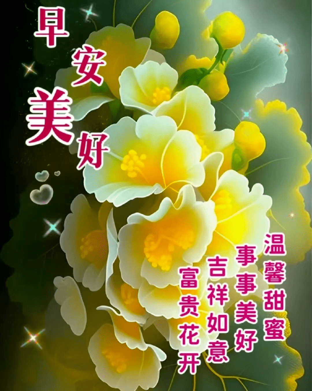 4月20日星期四早安祝福暖心图片带字带早上好语录 谷雨快乐!