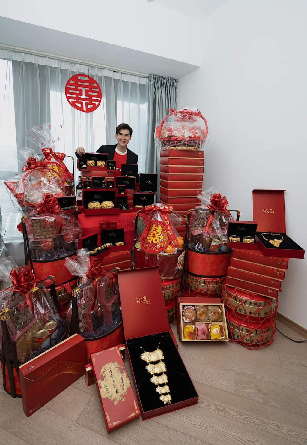 香港明星情侣婚礼豪花300万宴请千人，大胆向陈伟霆讨千万份子钱（香港艺人情侣）