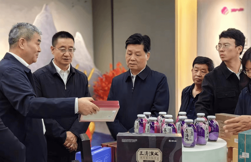 陕西省政协医卫体委到三八妇乐柞水基地调研_产品_企业_生产