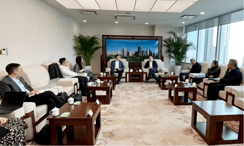 姜琳杰董事长率队拜访西安高新区管委会,深入交流共促发展_产业_平台