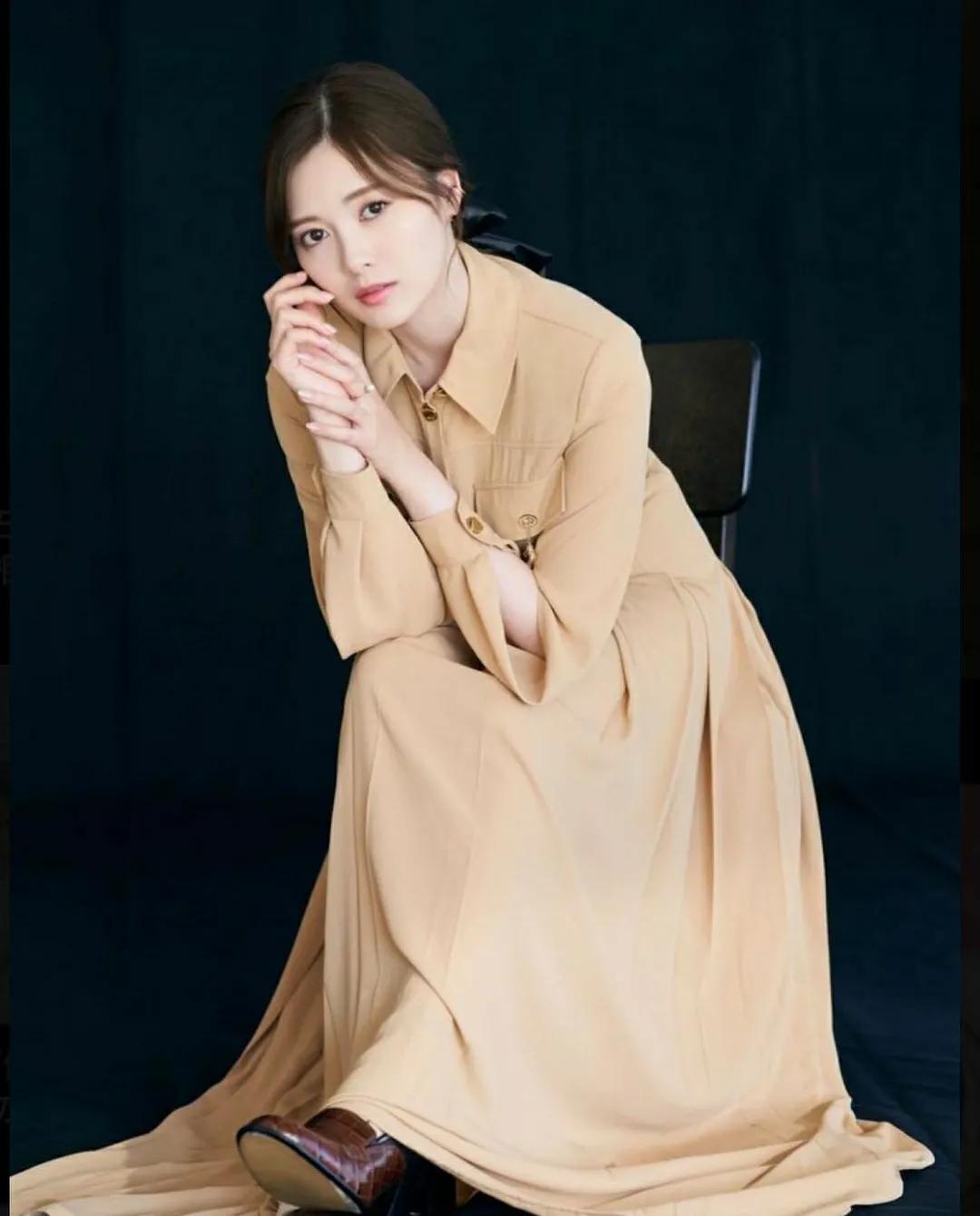 想要穿出日式轻熟风,那就学习一下白石麻衣的穿搭吧_时尚_白色_建议