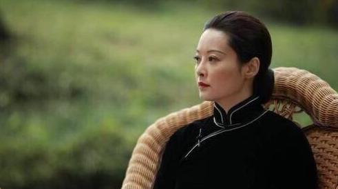 她在电视剧《中国1945之重庆风云》中所饰演的宋庆龄一出场就给人一种
