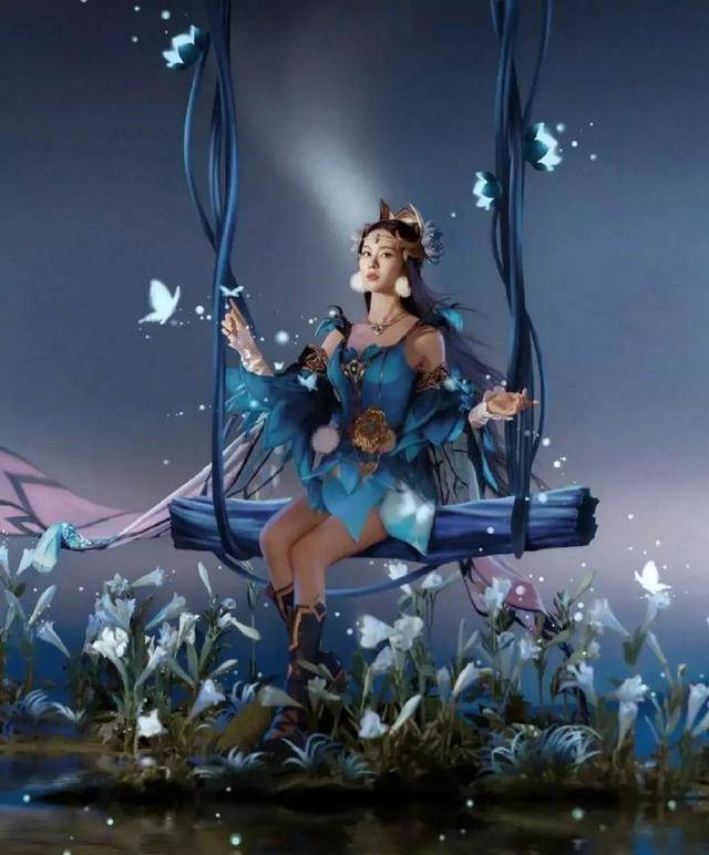 原创《浪姐》cos王者荣耀,貂蝉仲夏夜之梦"神还原",妲己太可爱