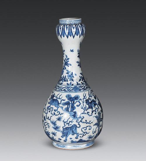 宣德青花蒜头瓶是明朝宣德年间_搜狐网